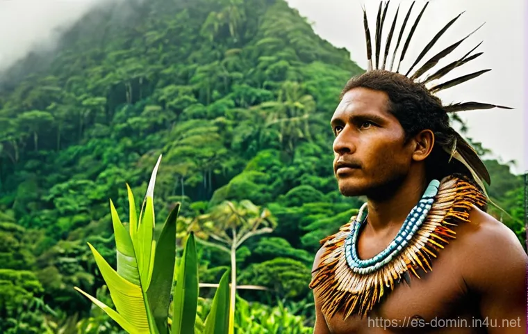 도미니카 연방 독립 과정 - Kalinago Guardians of Waitukubuli (Pre-Colonial Dominica)**
"A vibrant and respectful depiction of a...